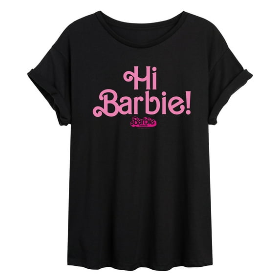 Barbie The Movie - Hi Barbie - Women's Oversized T-Shirt