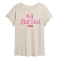 thumbnail image 1 of Barbie The Movie - Hi Barbie - Women's Oversized T-Shirt, 1 of 5