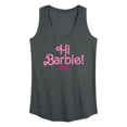 thumbnail image 1 of Barbie The Movie - Hi Barbie - Women's Racerback Tank Top, 1 of 5