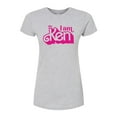 thumbnail image 1 of Barbie The Movie - I Am Ken - Juniors Fitted Graphic T-Shirt, 1 of 5