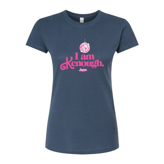 Barbie The Movie - I Am Kenough Disco Ball - Juniors Fitted Graphic T-Shirt