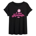thumbnail image 1 of Barbie The Movie - I Am Kenough Disco Ball - Juniors Ideal Flowy Muscle T-Shirt, 1 of 4