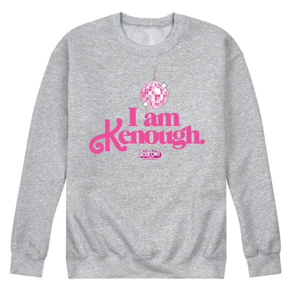 Barbie The Movie - I Am Kenough Disco Ball - Men's Crew Neck Fleece Pullover