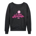 thumbnail image 1 of Barbie The Movie - I Am Kenough Disco Ball - Women's Lightweight French Terry Long Sleeve Shirt, 1 of 5