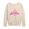 thumbnail image 1 of Barbie The Movie - I Am Kenough Disco Ball - Women's Lightweight French Terry Long Sleeve Shirt, 1 of 5