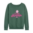 thumbnail image 1 of Barbie The Movie - I Am Kenough Disco Ball - Women's Lightweight French Terry Long Sleeve Shirt, 1 of 5