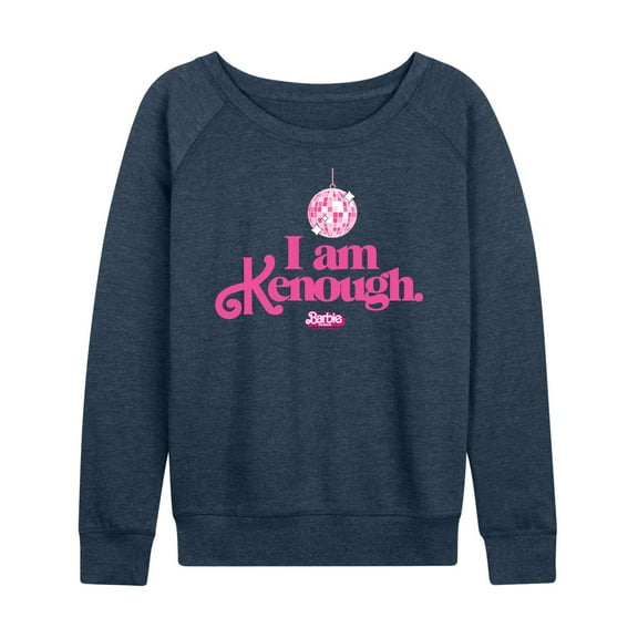 Barbie The Movie - I Am Kenough Disco Ball - Women's Lightweight French Terry Long Sleeve Shirt