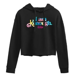 Barbie The Movie I Am Kenough Icons Juniors Cropped Pullover Hoodie Walmart