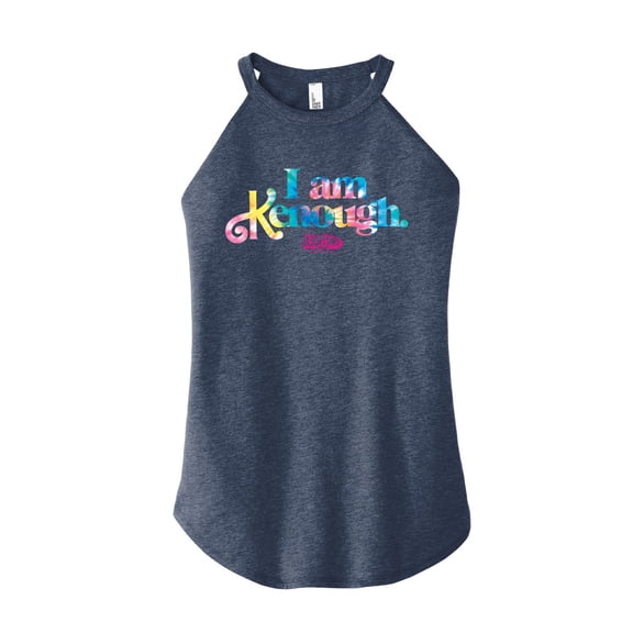 Barbie The Movie - I Am Kenough Full  - Juniors High Neck Tank Top