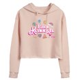 thumbnail image 1 of Barbie The Movie - I Am Kenough Icons - Juniors Cropped Pullover Hoodie, 1 of 4