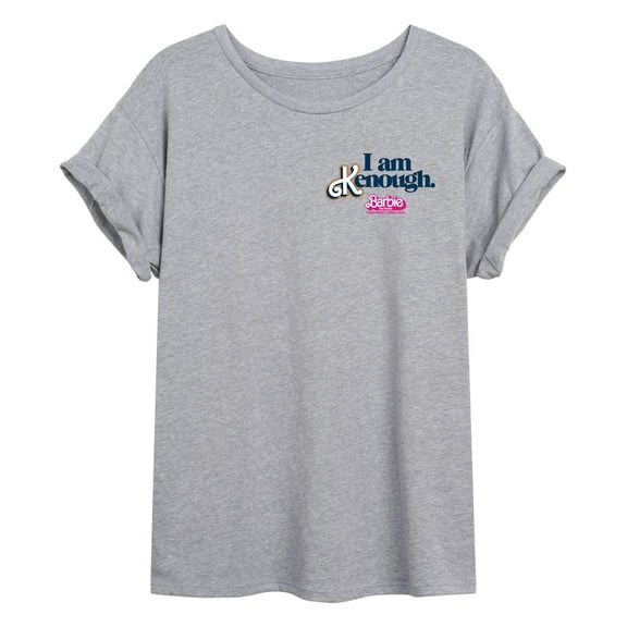 Barbie The Movie - I Am Kenough - Juniors Ideal Flowy Muscle T-Shirt