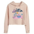 thumbnail image 1 of Barbie The Movie - I Am Kenough Lifeguard Stand - Juniors Cropped Pullover Hoodie, 1 of 4