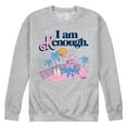thumbnail image 1 of Barbie The Movie - I Am Kenough Lifeguard Stand - Men's Crew Neck Fleece Pullover, 1 of 4