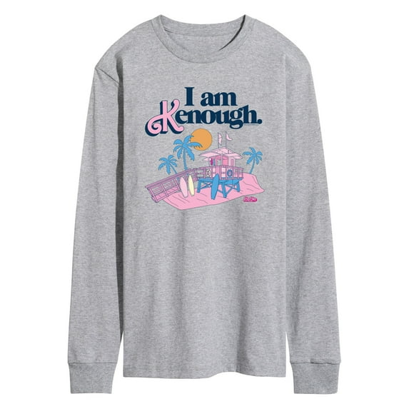 Barbie The Movie - I Am Kenough Lifeguard Stand - Men's Long Sleeve T-Shirt