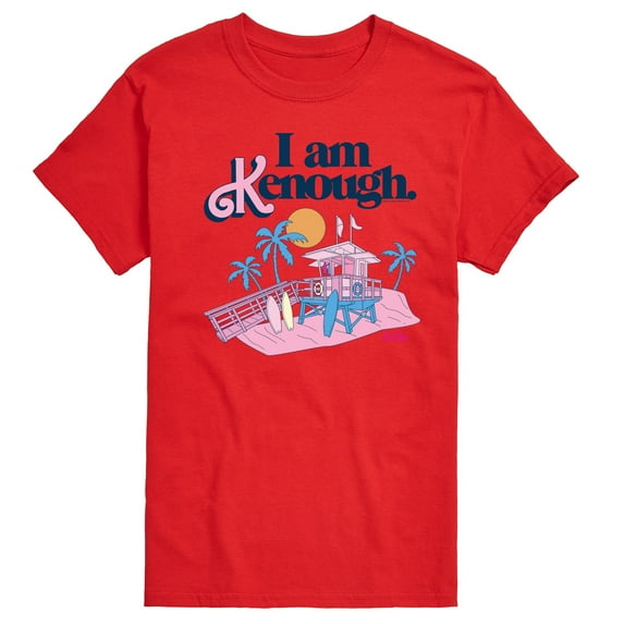 Barbie The Movie - I Am Kenough Lifeguard Stand - Men's Short Sleeve Graphic T-Shirt