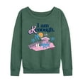 thumbnail image 1 of Barbie The Movie - I Am Kenough Lifeguard Stand - Women's Lightweight French Terry Long Sleeve Shirt, 1 of 5