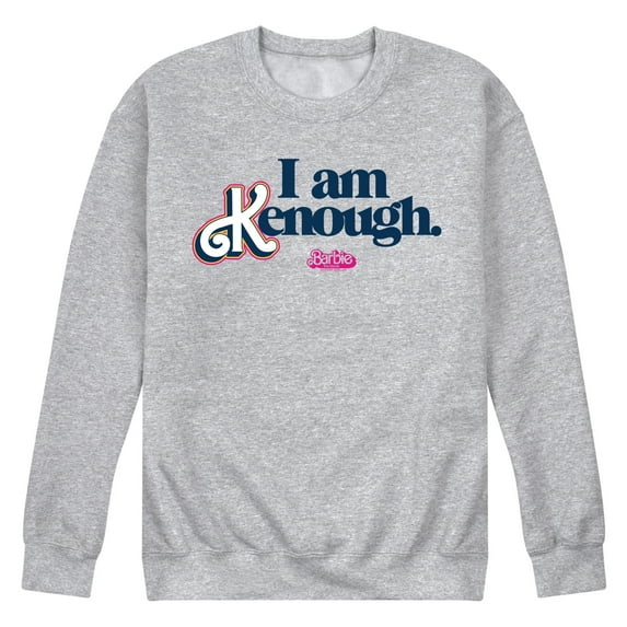 Barbie The Movie - I Am Kenough - Men's Crew Neck Fleece Pullover