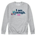 thumbnail image 1 of Barbie The Movie - I Am Kenough Tie Dye - Men's Crew Neck Fleece Pullover, 1 of 5