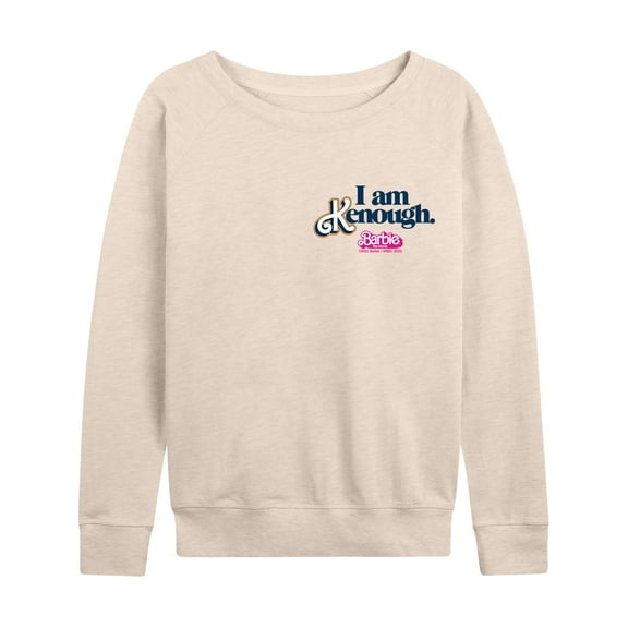 Barbie The Movie - I Am Kenough - Women's Lightweight French Terry Long Sleeve Shirt