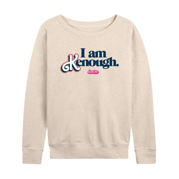 Barbie The Movie - I Am Kenough - Women's Lightweight French Terry Long Sleeve Shirt