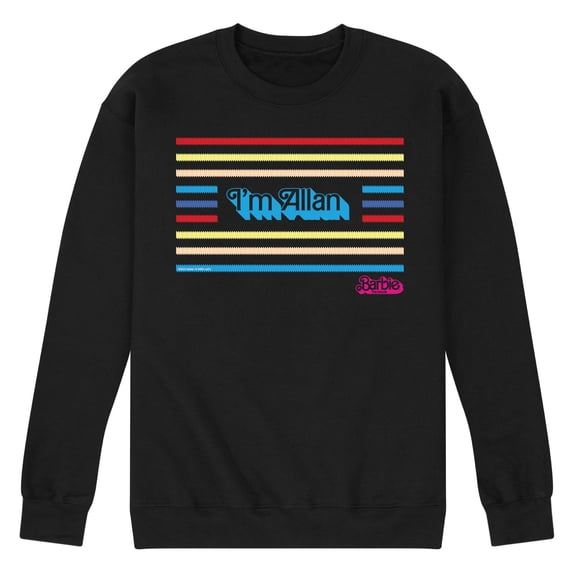 Barbie The Movie - I'm Allan - Men's Crew Neck Fleece Pullover