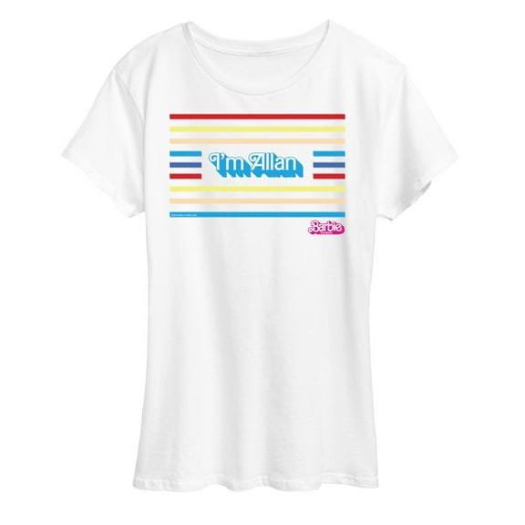Barbie The Movie - I'm Allan  - Women's Short Sleeve Graphic T-Shirt