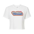 thumbnail image 1 of Barbie The Movie - I'm Allen - Juniors Cropped Cotton Blend T-Shirt, 1 of 5