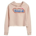 thumbnail image 1 of Barbie The Movie - I'm Allen - Juniors Cropped Pullover Hoodie, 1 of 5