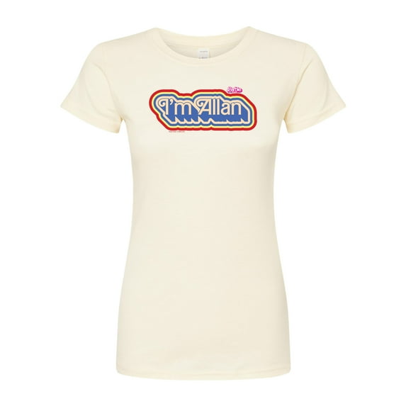 Barbie The Movie - I'm Allen - Juniors Fitted Graphic T-Shirt