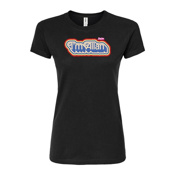 Barbie The Movie - I'm Allen - Juniors Fitted Graphic T-Shirt