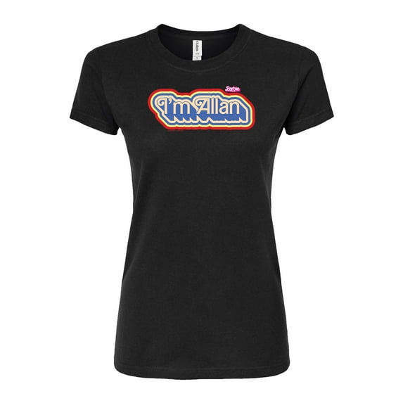 Barbie The Movie - I'm Allen - Juniors Fitted Graphic T-Shirt