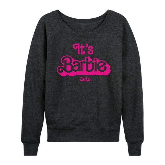 Barbie The Movie - It's Barbie Pink - Women's Lightweight French Terry Long Sleeve Shirt