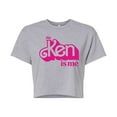 thumbnail image 1 of Barbie The Movie - Ken Is Me - Juniors Cropped Cotton Blend T-Shirt, 1 of 5