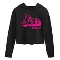 thumbnail image 1 of Barbie The Movie - Ken Is Me - Juniors Cropped Pullover Hoodie, 1 of 5