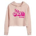 thumbnail image 1 of Barbie The Movie - Ken Is Me - Juniors Cropped Pullover Hoodie, 1 of 5
