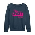 thumbnail image 1 of Barbie The Movie - Ken Is Me - Women's Lightweight French Terry Long Sleeve Shirt, 1 of 5
