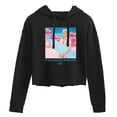 thumbnail image 1 of Barbie The Movie - Ken My Job Is Beach - Juniors Cropped Pullover Hoodie, 1 of 4