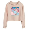 thumbnail image 1 of Barbie The Movie - Ken My Job Is Beach - Juniors Cropped Pullover Hoodie, 1 of 4