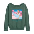 thumbnail image 1 of Barbie The Movie - Ken My Job Is Beach - Women's Lightweight French Terry Long Sleeve Shirt, 1 of 5