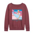 thumbnail image 1 of Barbie The Movie - Ken My Job Is Beach - Women's Lightweight French Terry Long Sleeve Shirt, 1 of 5