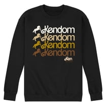 Barbie The Movie - Kendom Western Repeat - Men's Crew Neck Fleece Pullover