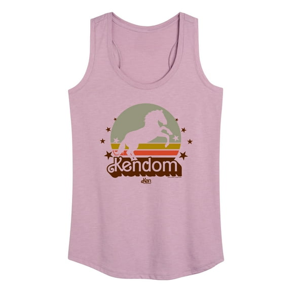 Barbie The Movie - Kendom Western - Women's Racerback Tank Top