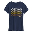 thumbnail image 1 of Barbie The Movie - Kendom Western  - Women's Short Sleeve Graphic T-Shirt, 1 of 5