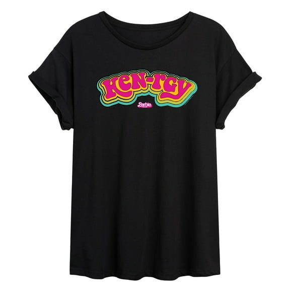 Barbie The Movie - Kenrgy 70s - Juniors Ideal Flowy Muscle T-Shirt