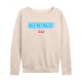 thumbnail image 1 of Barbie The Movie - Kenrgy Blue - Women's Lightweight French Terry Long Sleeve Shirt, 1 of 5