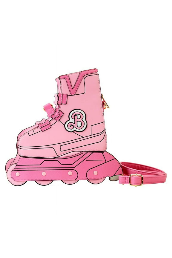 : The Movie Loungefly AMC Exclusive Roller Skate Crossbody Bag, Pink