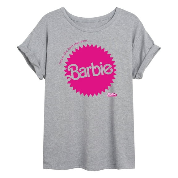 Barbie The Movie - Mattel Barbie Burst - Women's Oversized T-Shirt