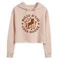thumbnail image 1 of Barbie The Movie - Mojo Dojo Casa House - Juniors Cropped Pullover Hoodie, 1 of 5