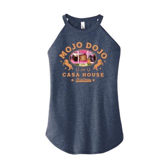 Barbie The Movie - Mojo Dojo Casa House West - Juniors High Neck Tank Top