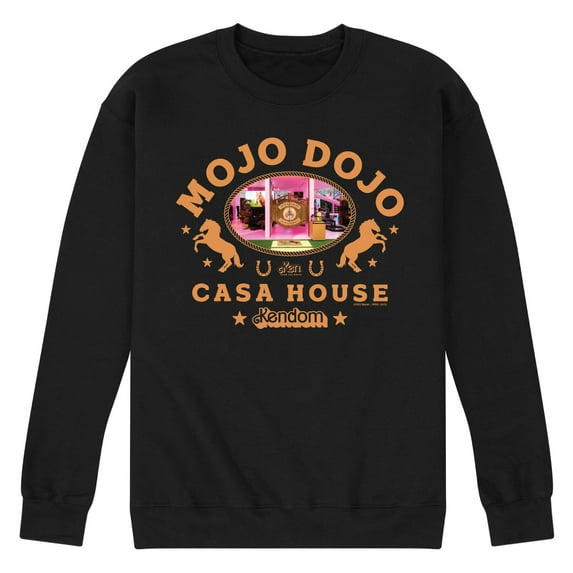 Barbie The Movie - Mojo Dojo Casa House West - Men's Crew Neck Fleece Pullover